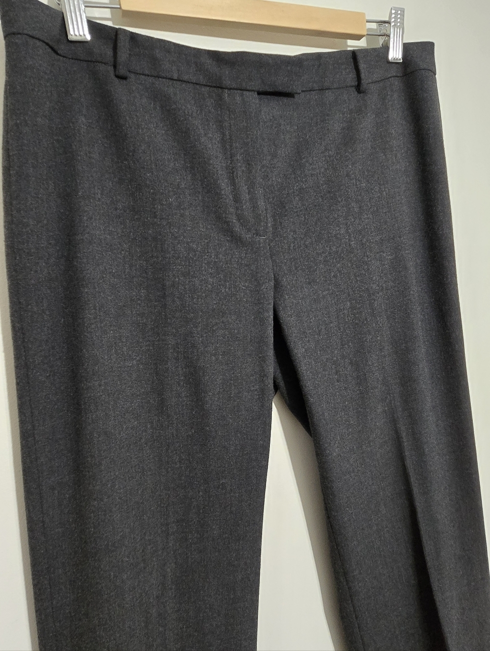 Brooks Brothers 346 Lucia Fit Womens Size 8 Charcoal Gray Dress Pants Trousers - Picture 3 of 13